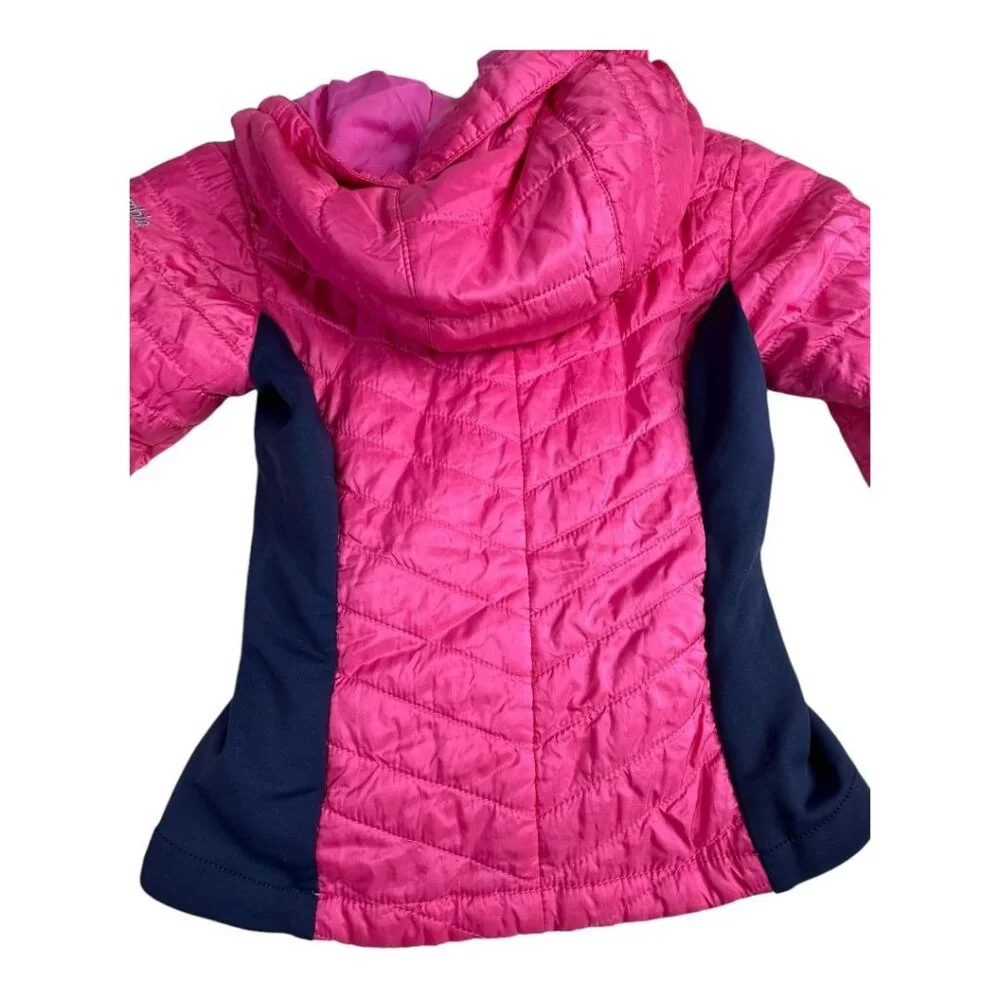 Columbia‎ Girls Full Zip Hooded Jacket size XXS (6) Pink